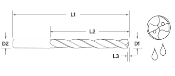 5X Coolant Regular Length Diagram