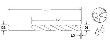 7X Coolant Long Length Diagram